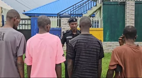 Four Nigerians Arrested For Making Money By Allowing Kidnappers Use Their Bank Accounts To Receive Ransoms – TheNGblog