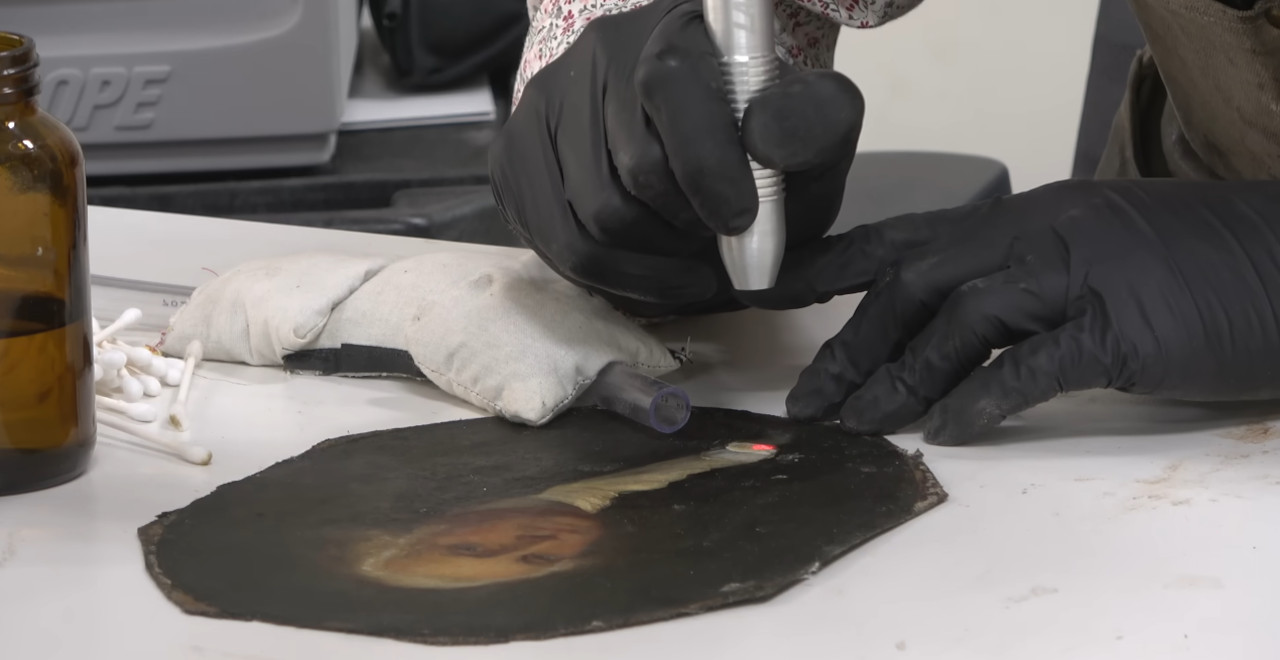 George Washington Gets Cleaned Up With A Laser