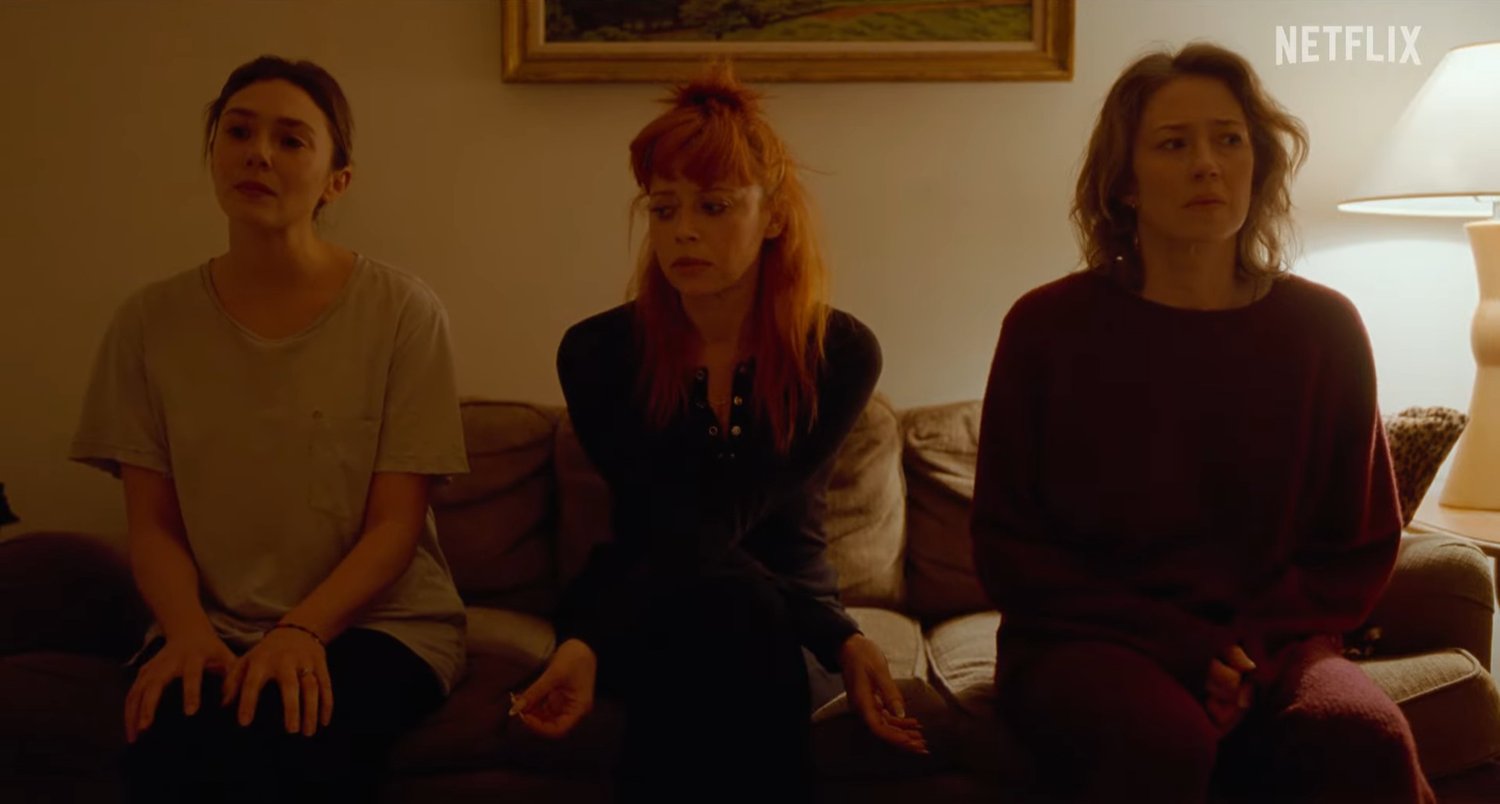 Great Trailer for Netflix Film HIS THREE DAUGHTERS Starring Natasha Lyonne, Carrie Coon and Elizabeth Olsen — GeekTyrant