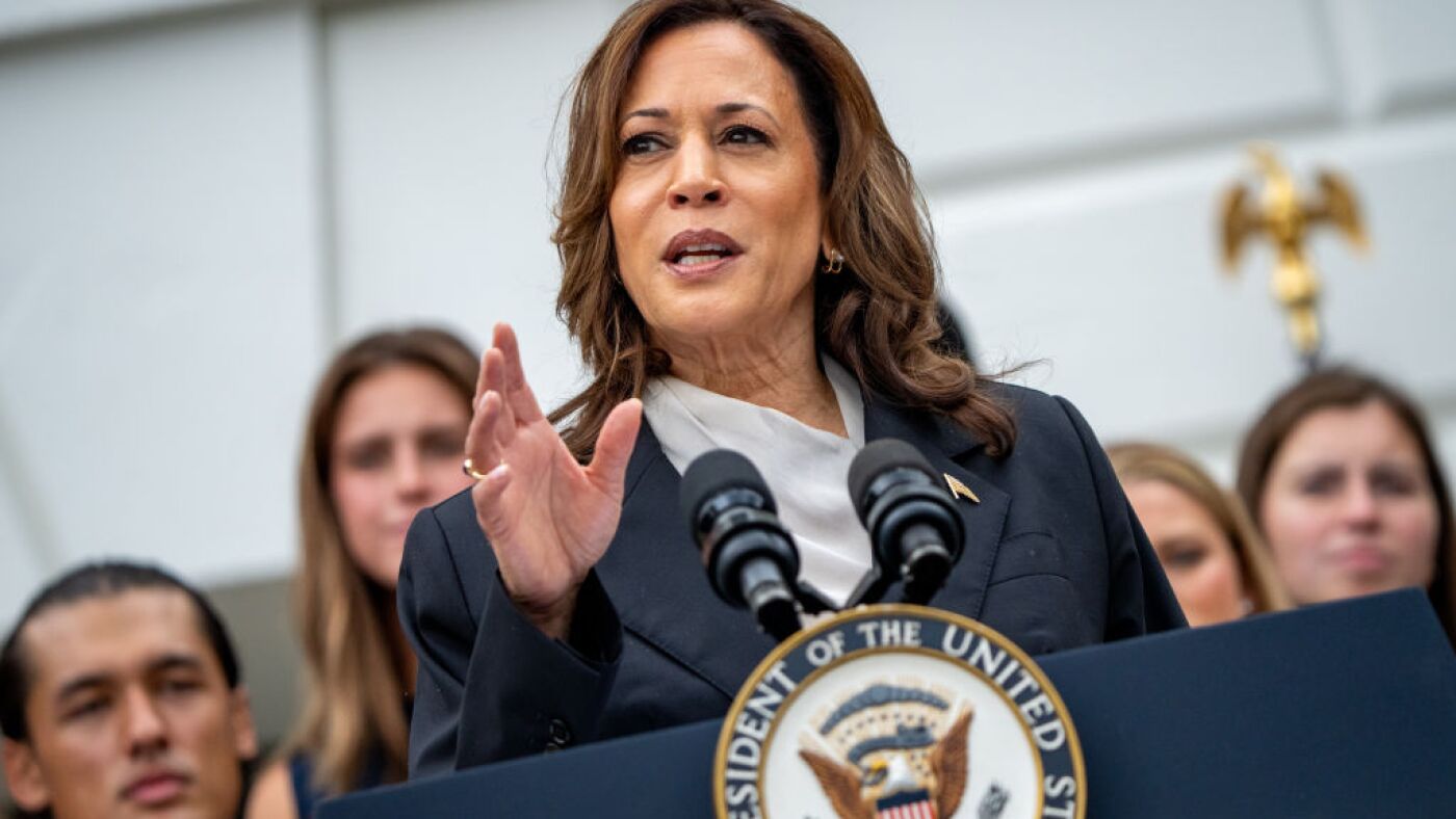 Harris ‘proud’ of delegate support as DNC schedules virtual vote : NPR