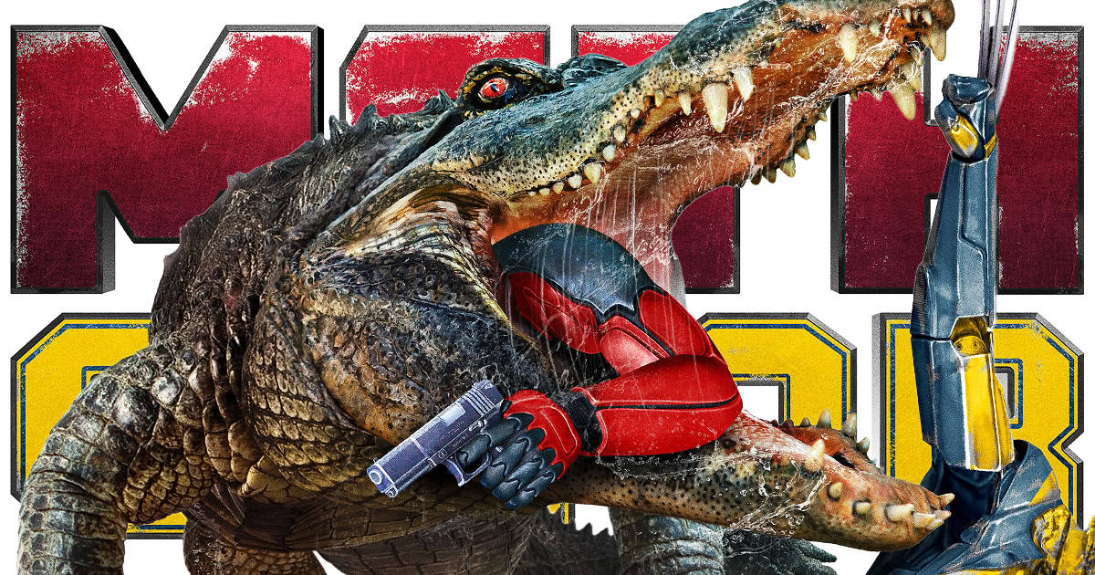 Methgator chomps up Deadpool & Wolverine in Comic-Con poster