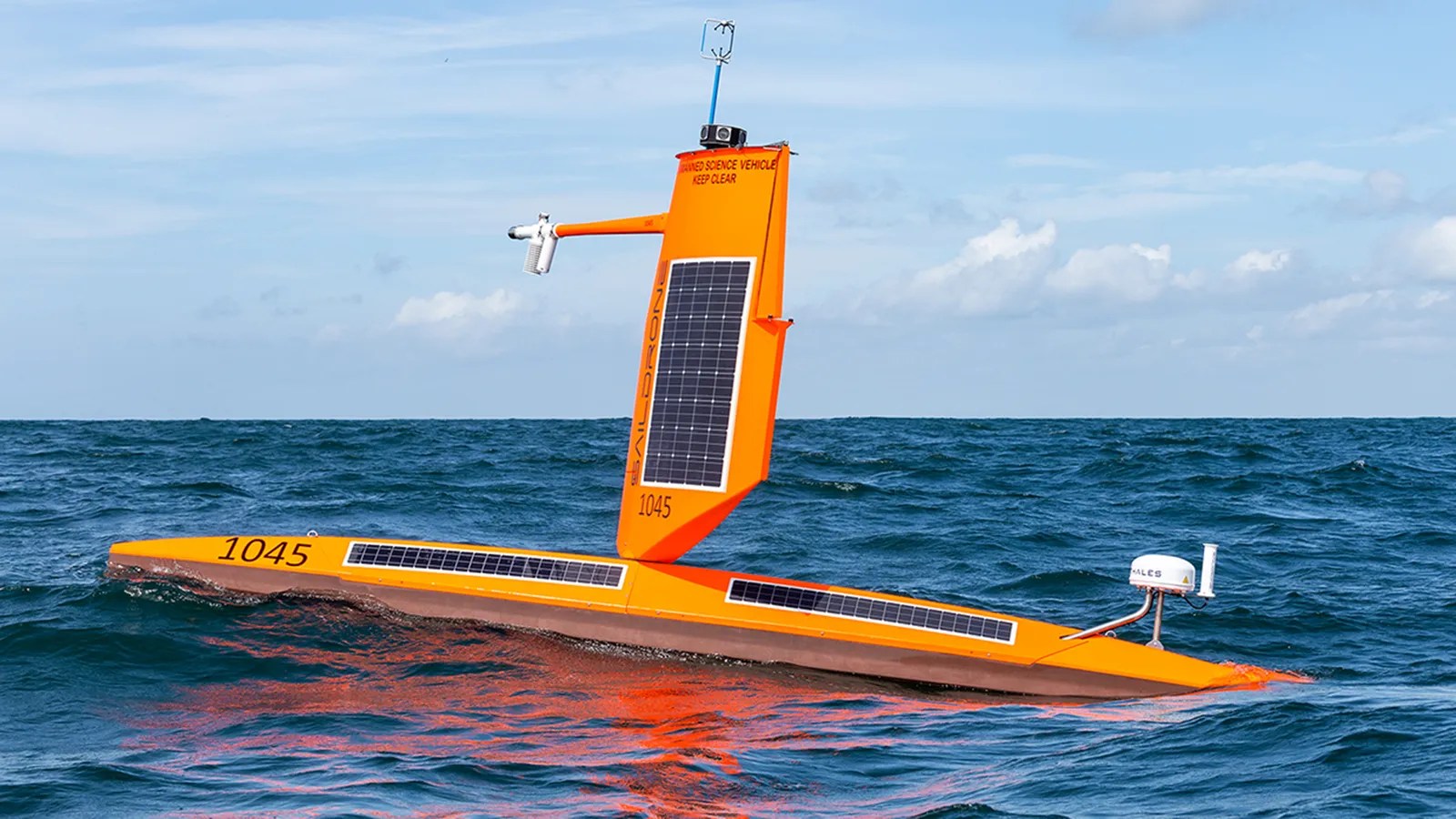 Saildrones Searching The Sea For Clues To Hurricane Behavior