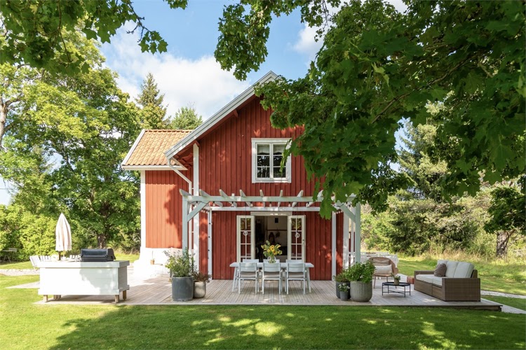 A Dreamy Swedish Summer Cottage By a River