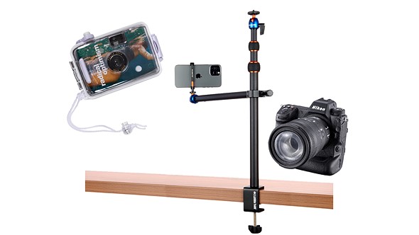 Accessory Roundup: mini Nikons, a desk arm, and new cages for new cameras