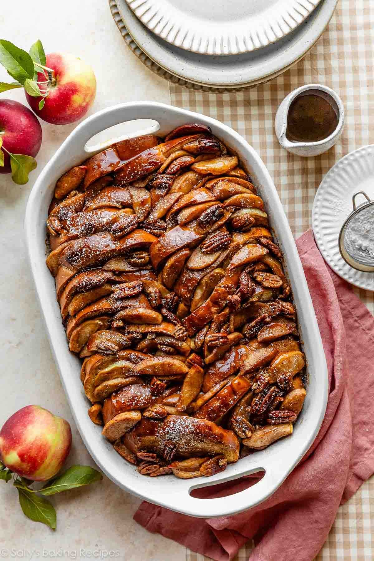 Baked Apple Cider French Toast