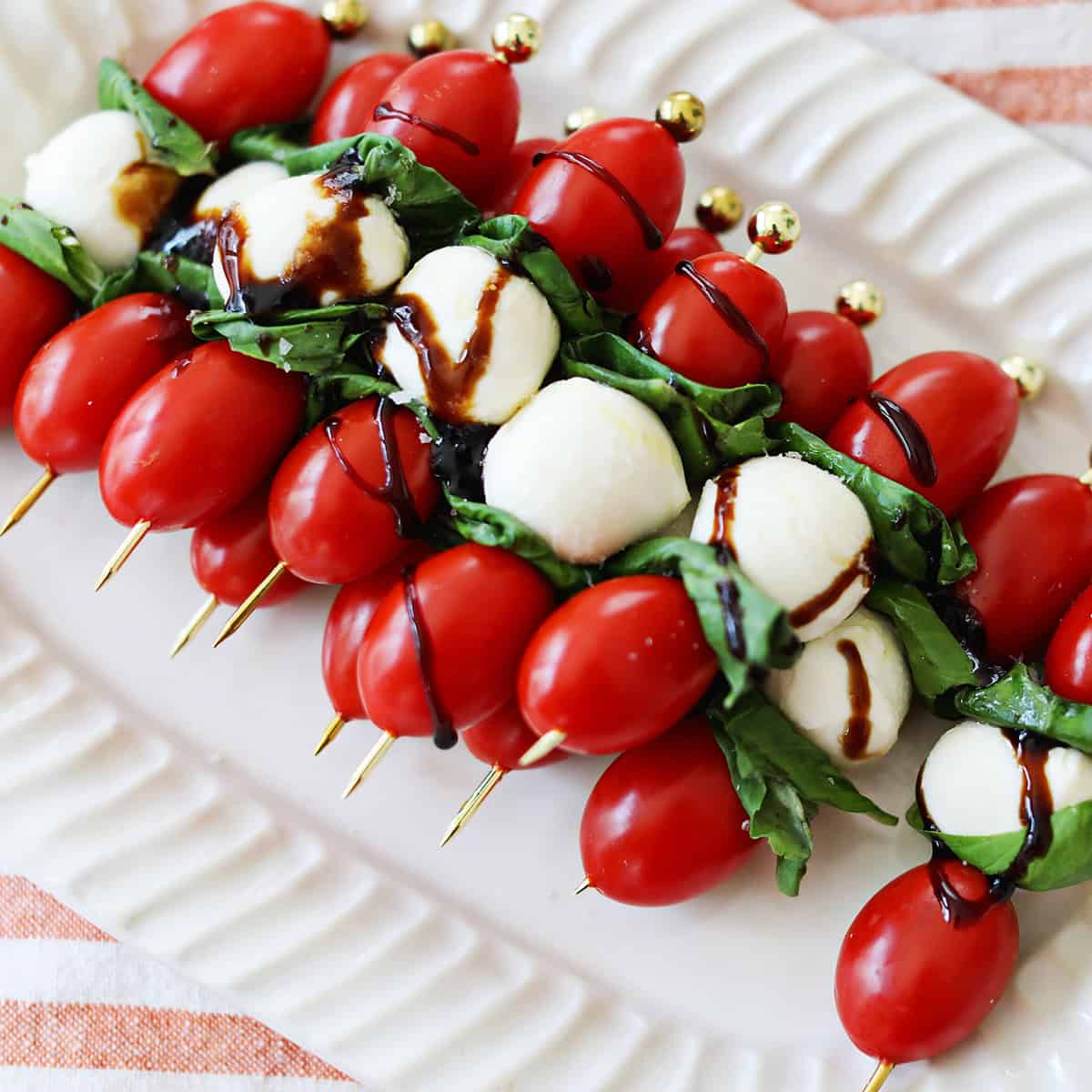 Caprese Skewers – A Beautiful Mess