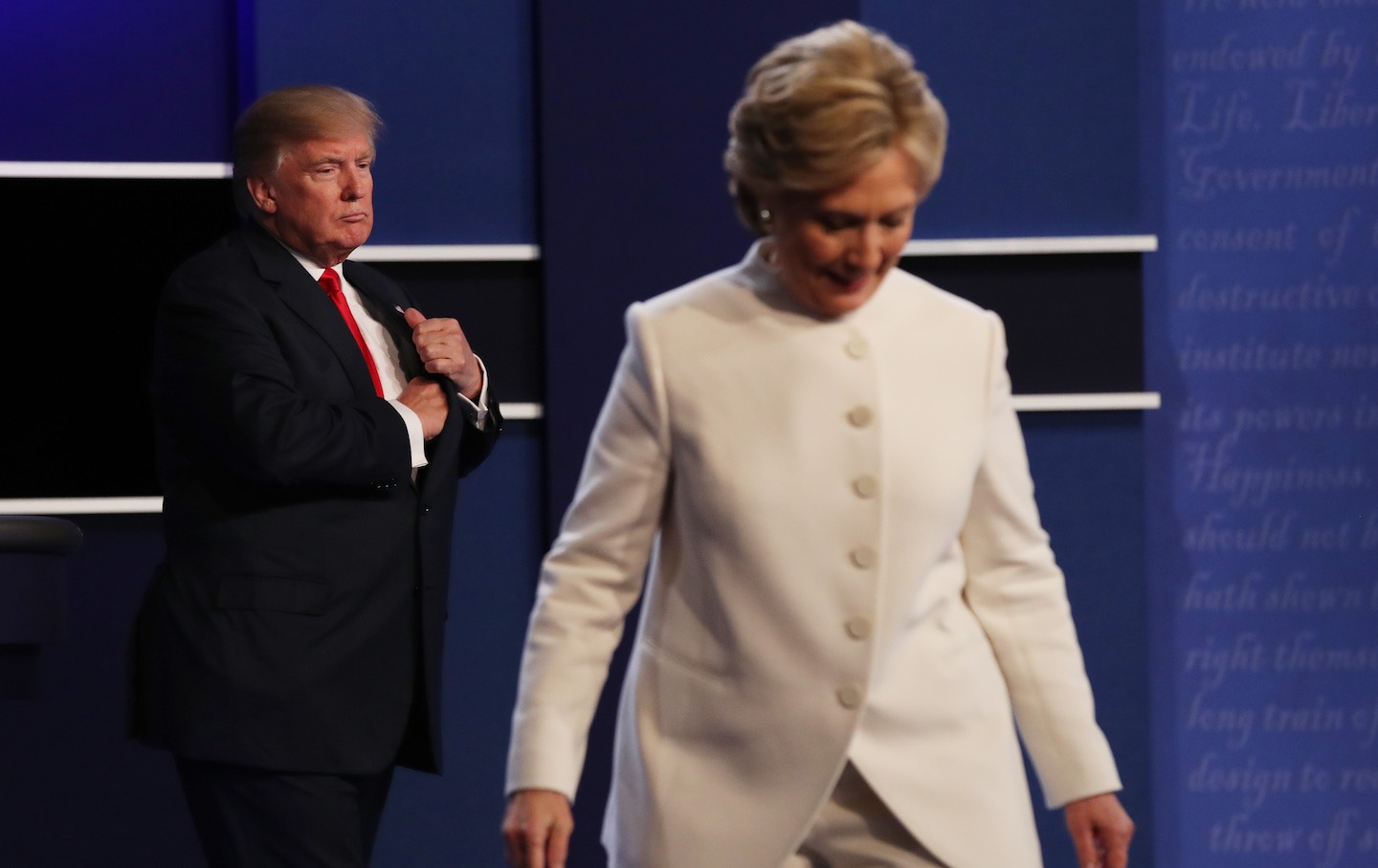 Donald Trump Is Still Running Against Hillary Clinton