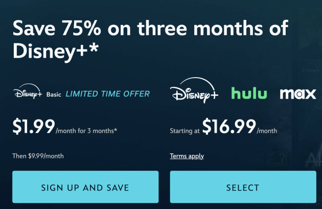 *HOT* Disney Plus Deal: $1.99/Month for 3 Months {End Tonight!}