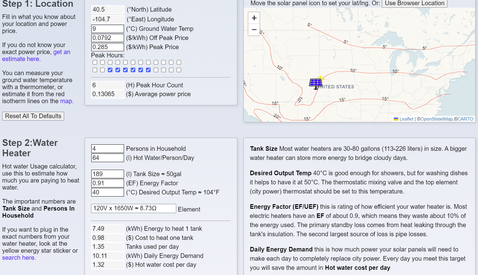 Hot Water Heater Hacked To Run On Solar Juice