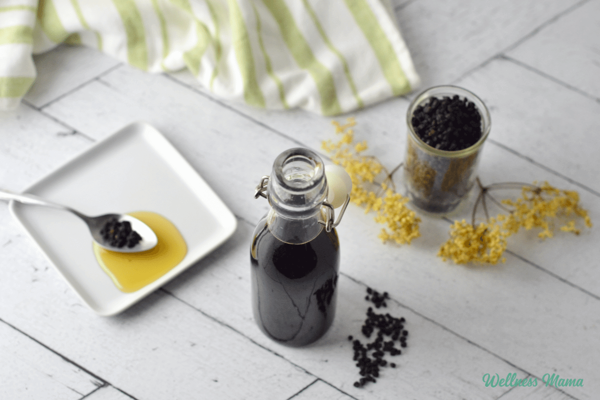 How to Make Elderberry Syrup For Immune Support