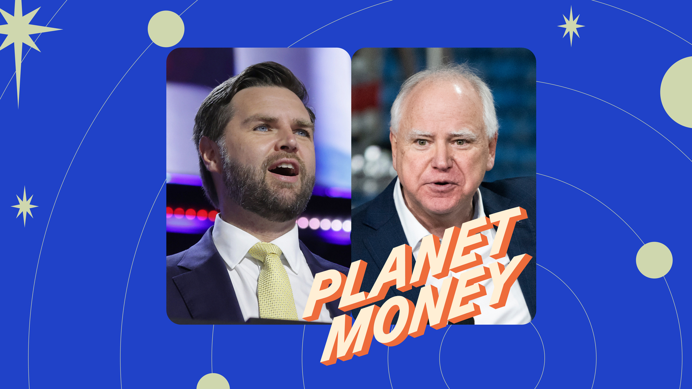 Inside the economic minds of JD Vance & Tim Walz : Planet Money : NPR