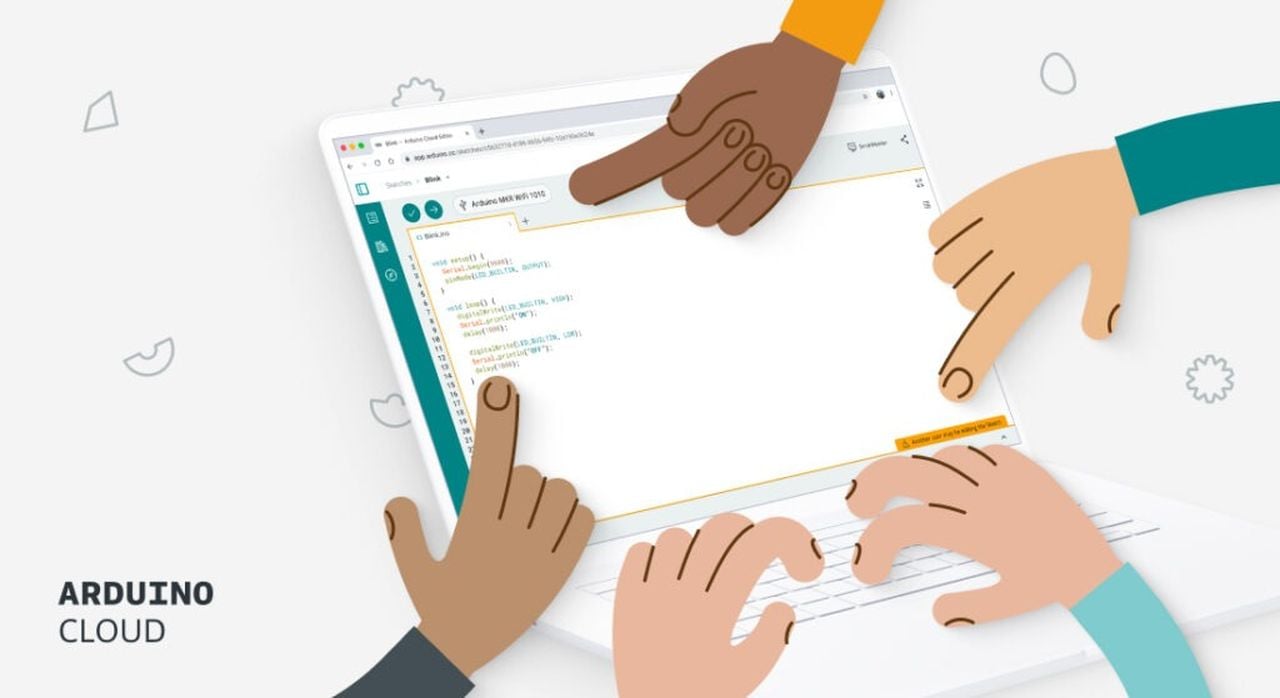 Collaborative Coding with the Arduino Cloud