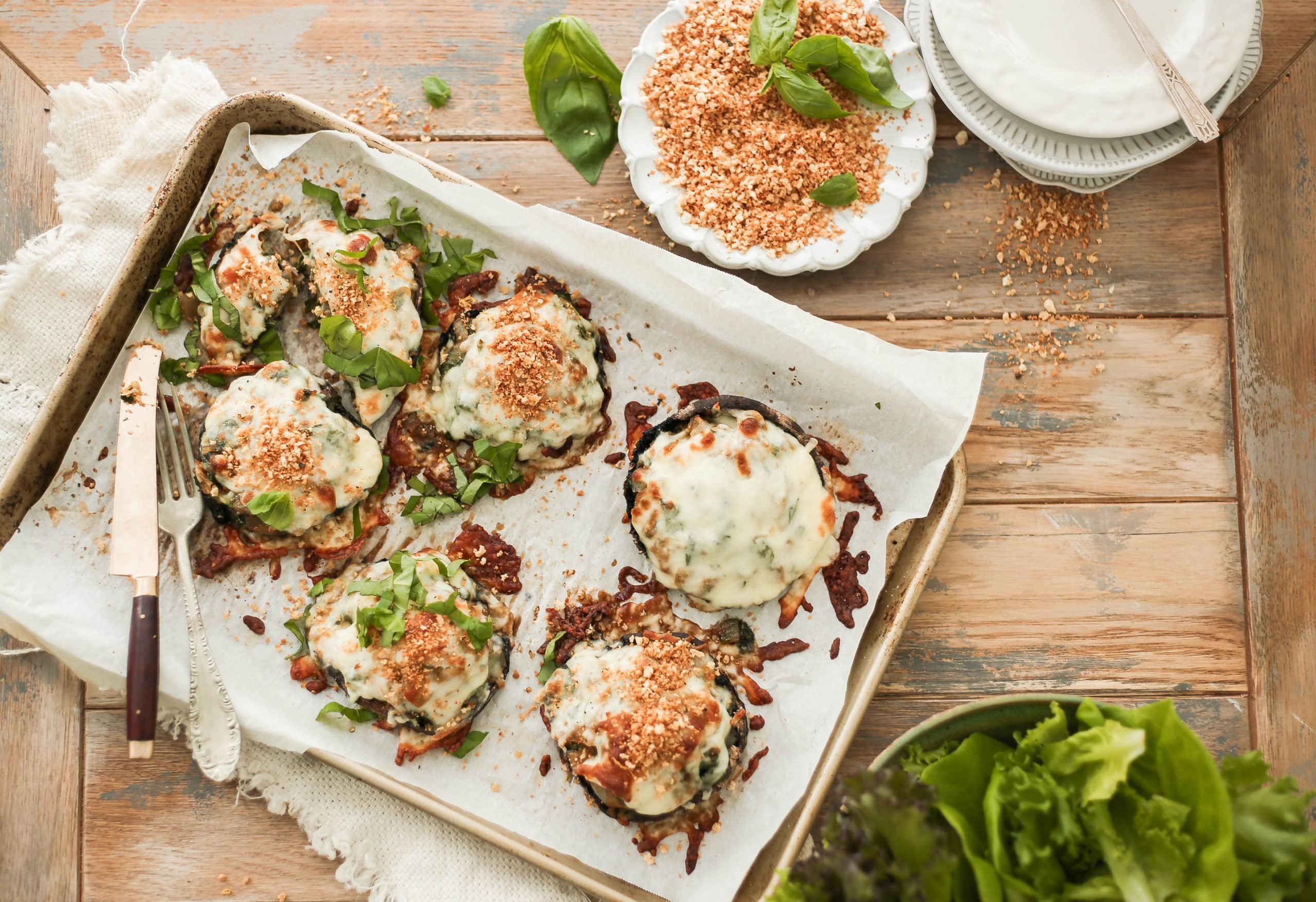 Stuffed Portobello Mushrooms: Your 5-Ingredient Fix