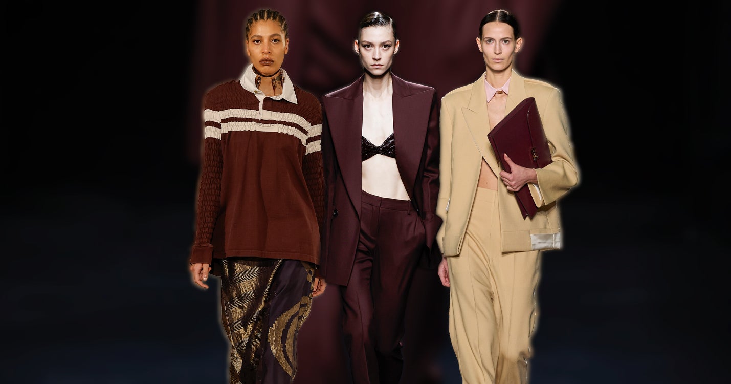 The Burgundy Trend Will Be Everywhere For Fall 2024