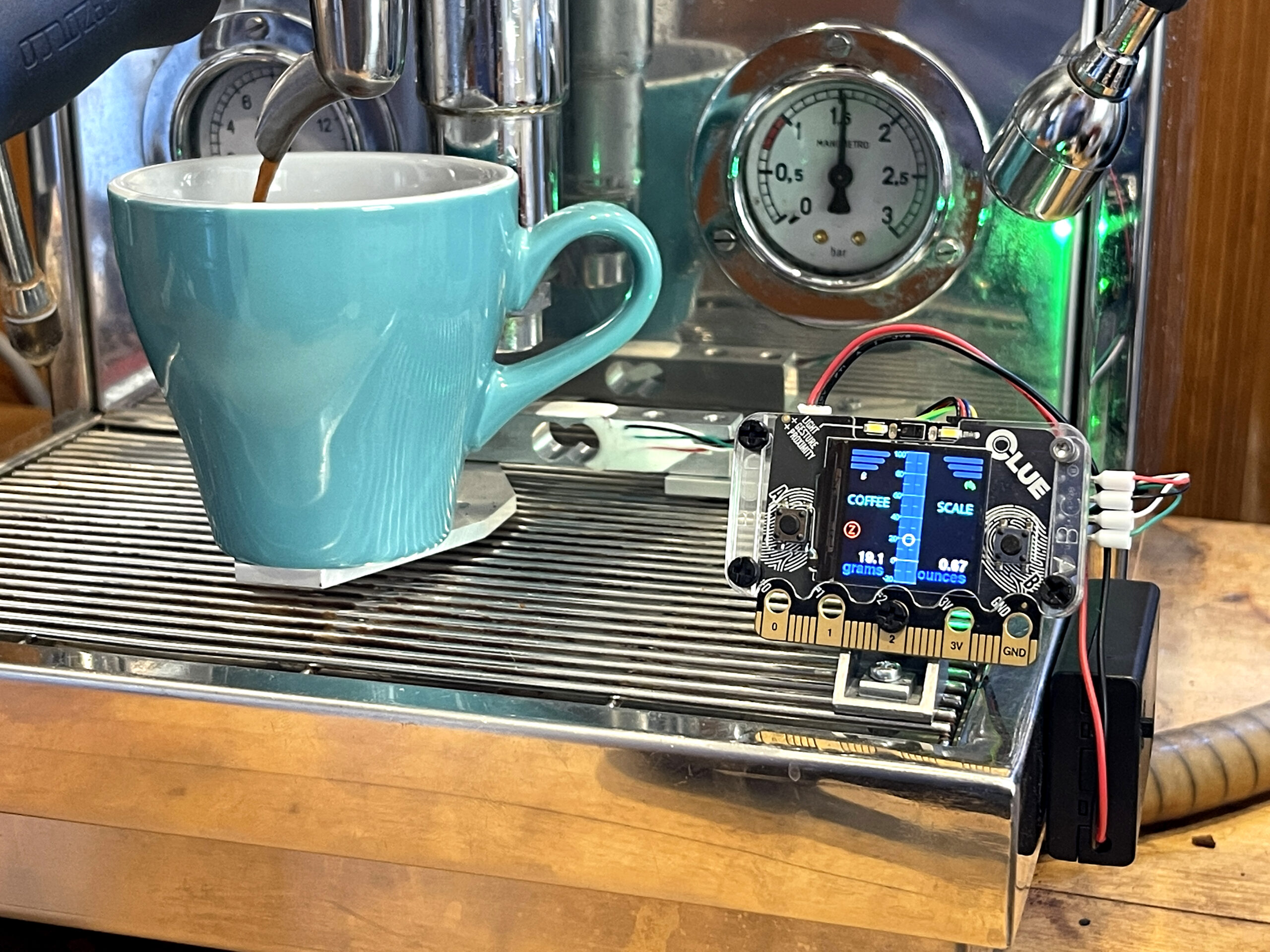 The Clue Coffee Scale – Make: