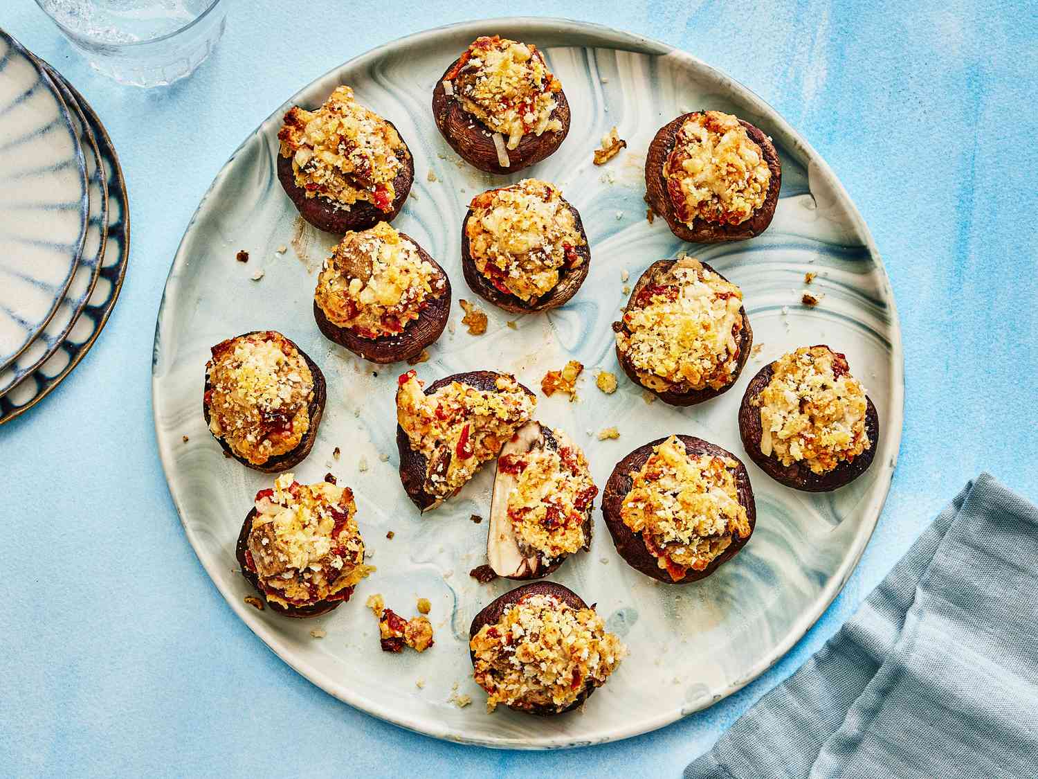 These Creamy Vegetarian Stuffed Mushrooms Have Delightful “‘Marry Me’ Vibes”