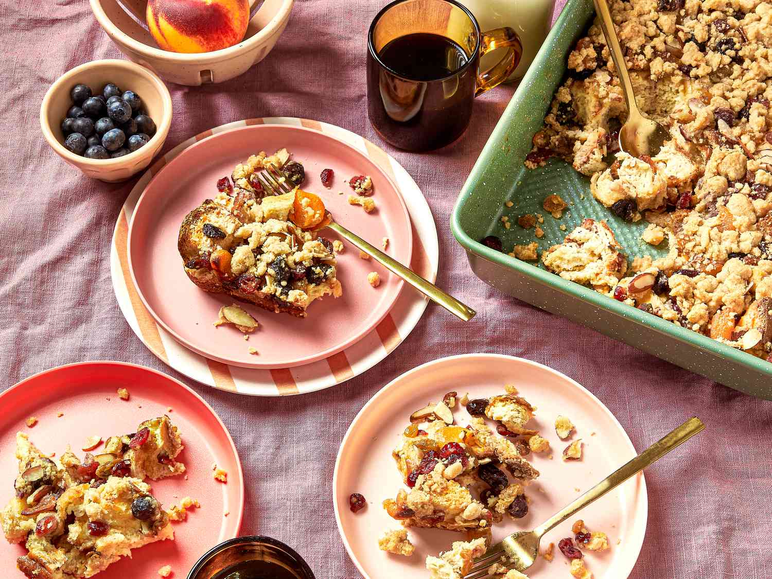 Transform Leftover Challah Into a Sweet, Custardy Breakfast Casserole