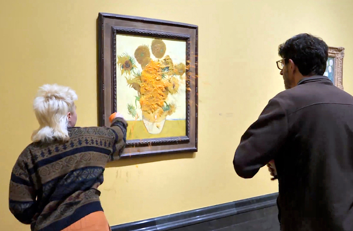 Two Van Gogh Works “Souped” in Protest of Climate Activists’ Jail Sentences