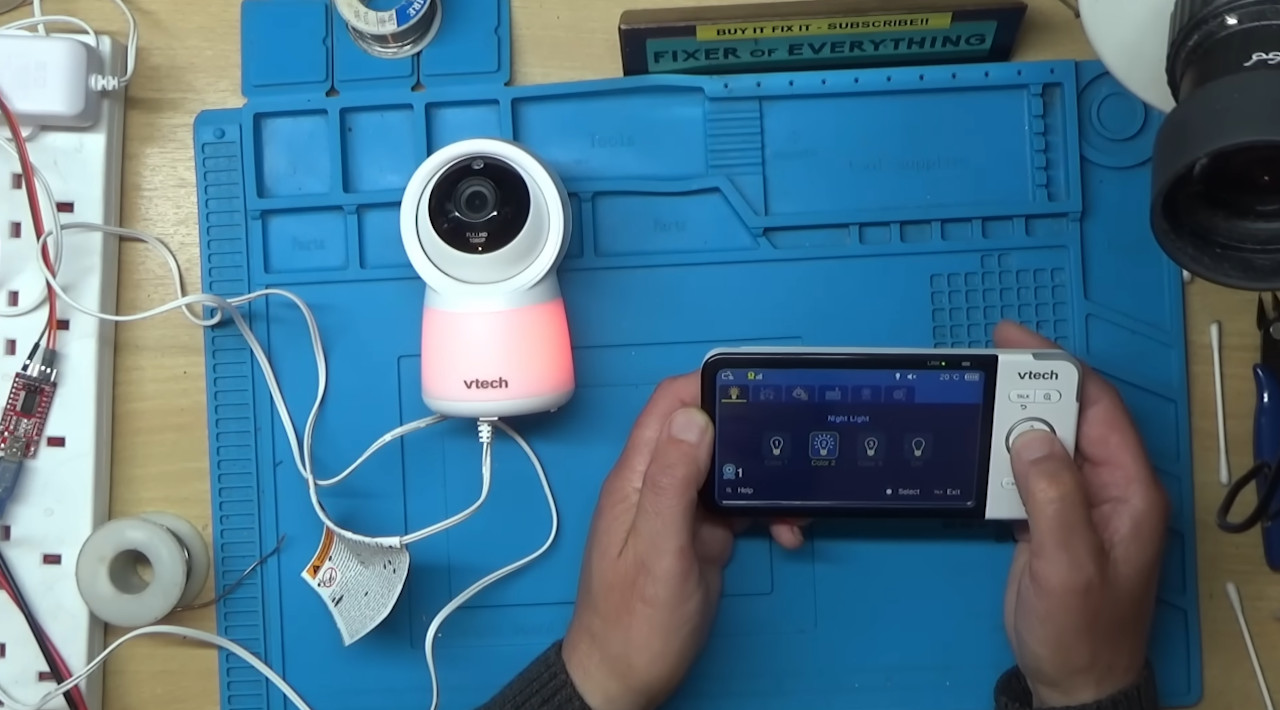 Video Baby Monitor Repair Uncovers Private Data