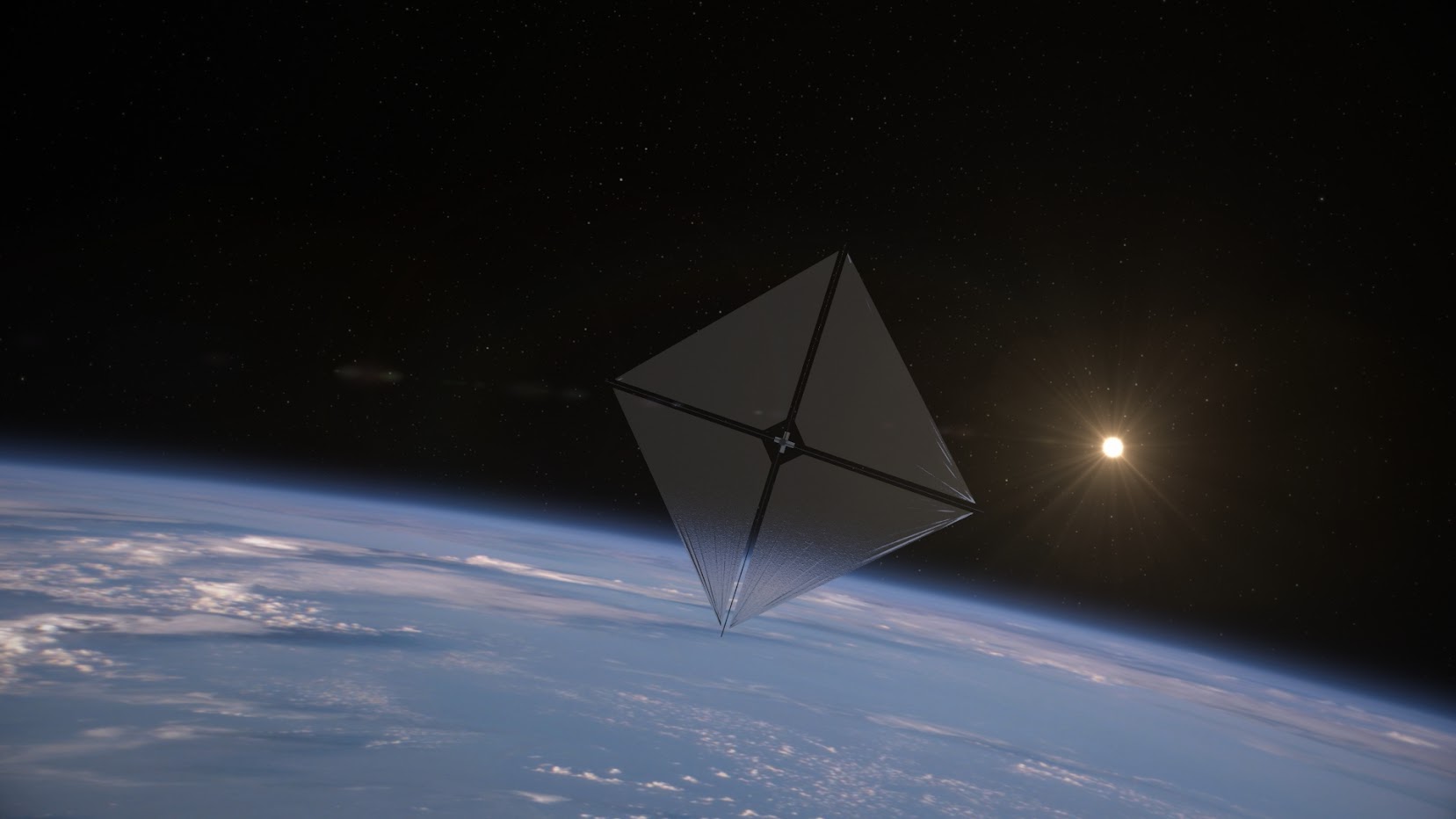 Watch NASA’s Solar Sail Reflect Brightly In The Night Sky