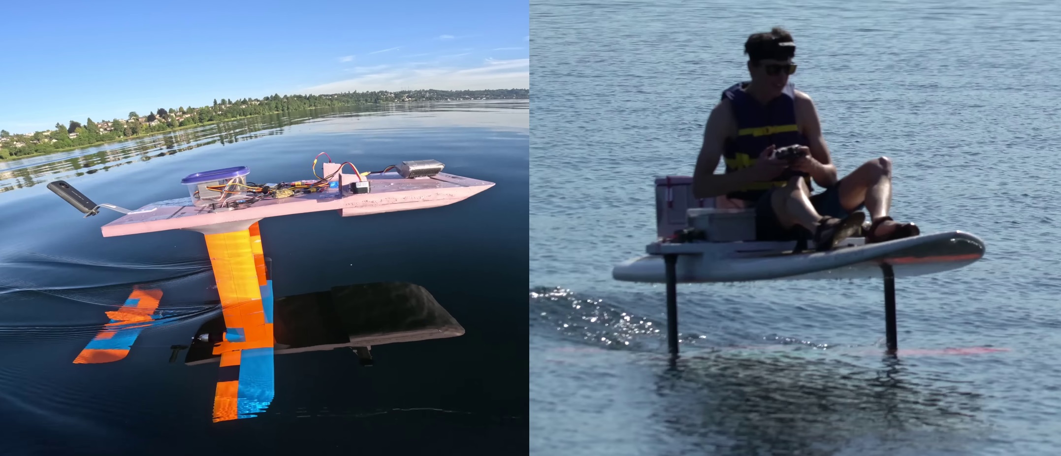 3D Printed Hydrofoil Goes From Model Scale To Human Scale With Flight Controller