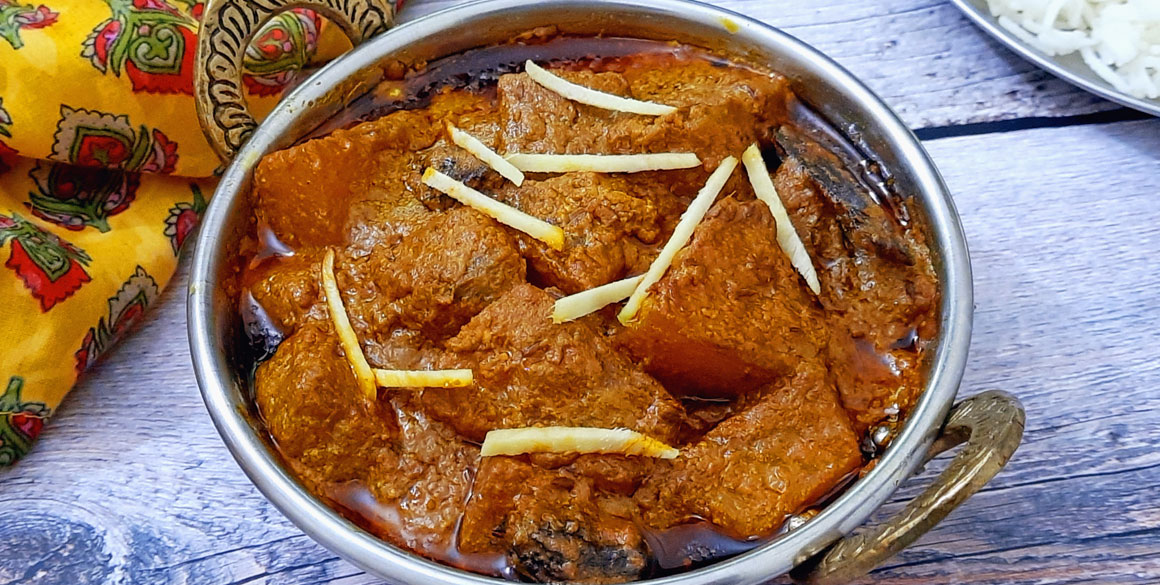 Alle Roganjosh (No Onion, No Garlic Pumpkin Curry) Recipe