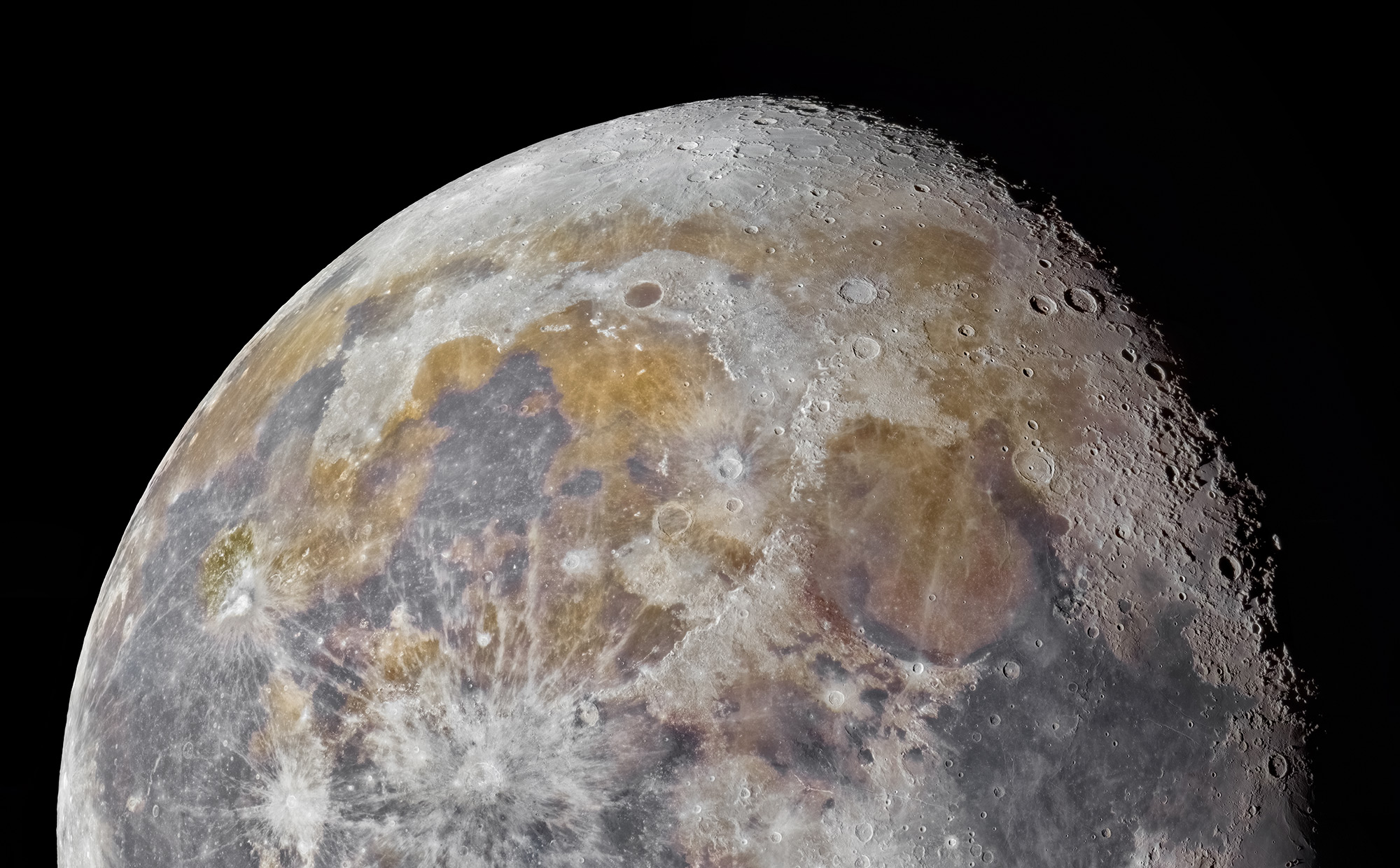 An Enormous Photo of the Moon Zooms in on the Cratered Lunar Topography in Incredible Detail — Colossal