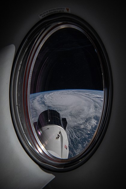 Astronaut shares photos and videos of ferocious Hurricane Milton from space