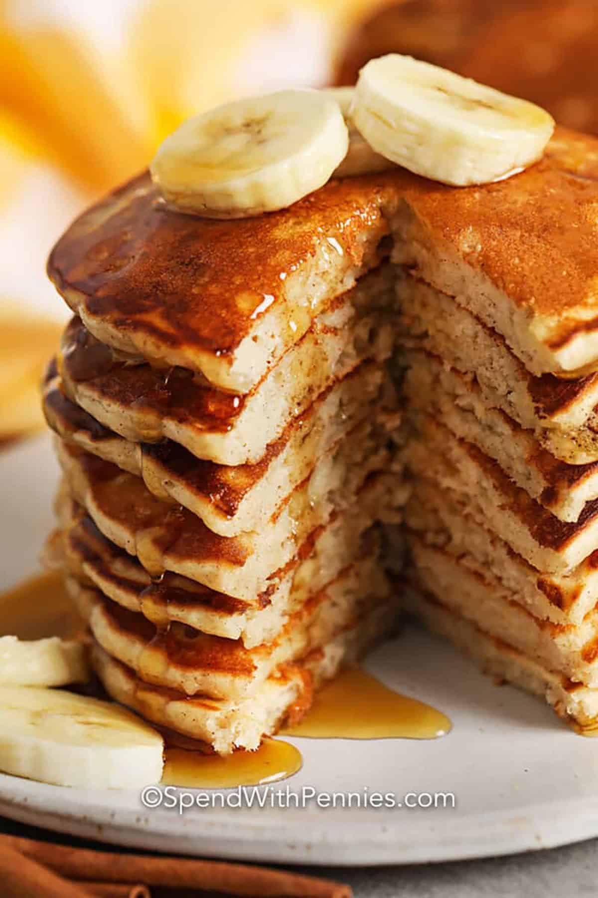 Banana Pancakes – Spend With Pennies