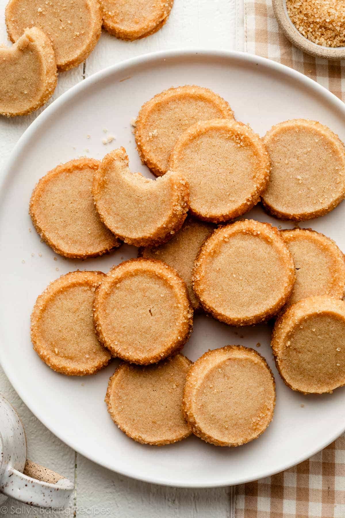 Brown Sugar Shortbread Cookies – Sally’s Baking Addiction