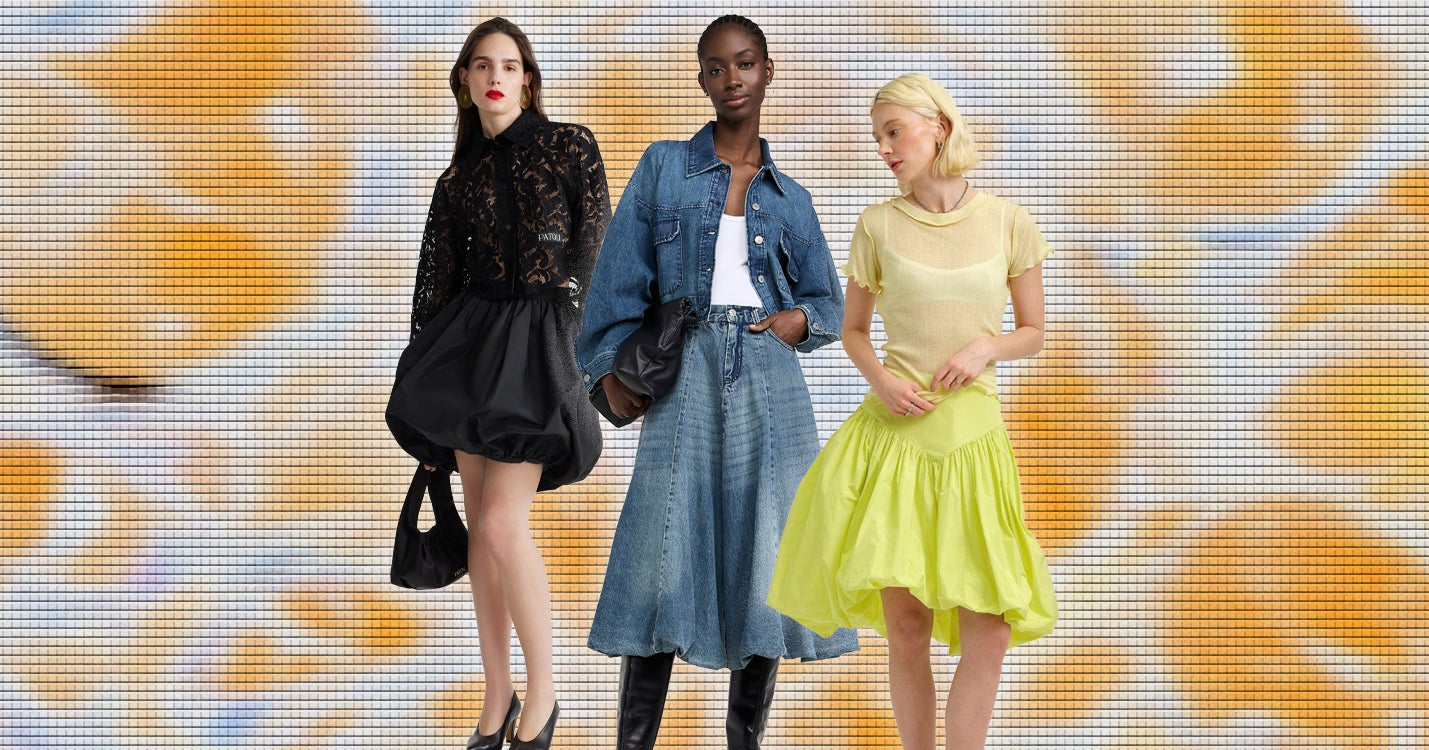 Bubble Skirts Are Fall’s Biggest Bottoms Trend