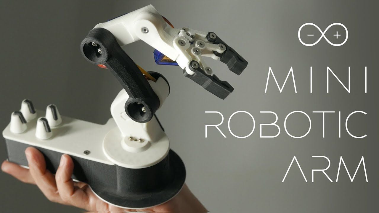 Build a Mini Robot Arm with Arduino