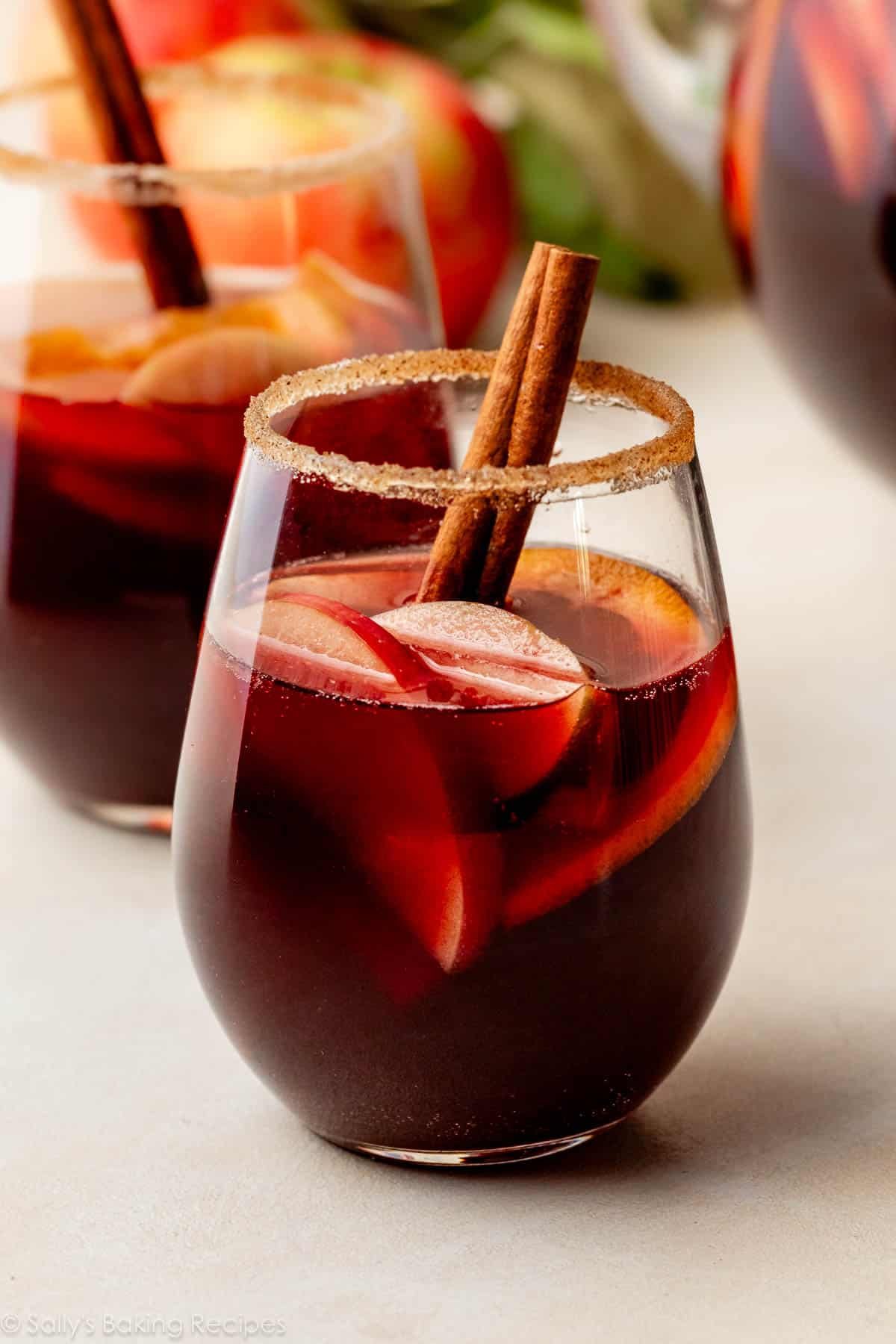 Honeycrisp Apple Sangria – Sally’s Baking Addiction