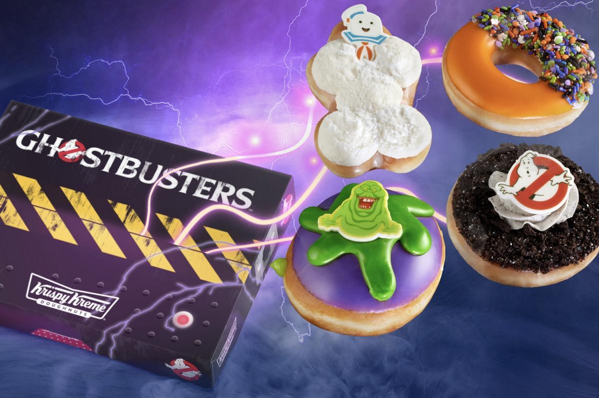 Krispy Kreme Unveils Entire Line of ‘Ghostbusters’ Donuts