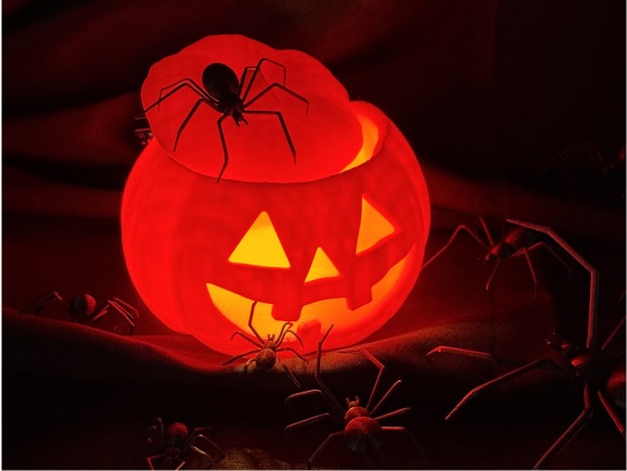 Make your scary Halloween pumpkin smart with the Plug and Make Kit!