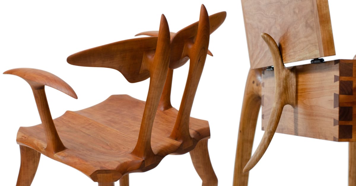 Phillip Keefe’s Leggy Furniture Joins Traditional Woodworking and Crawling Insects — Colossal