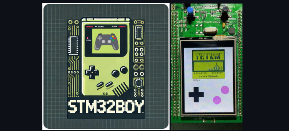 Running Game Boy Games On STM32 MCUs Is Peanuts