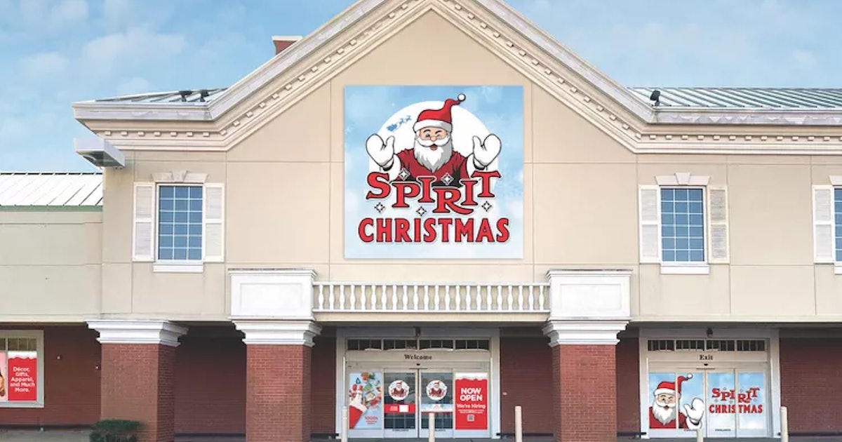 Select Spirit Halloween Stores Will Transform Into ‘Spirit Christmas’