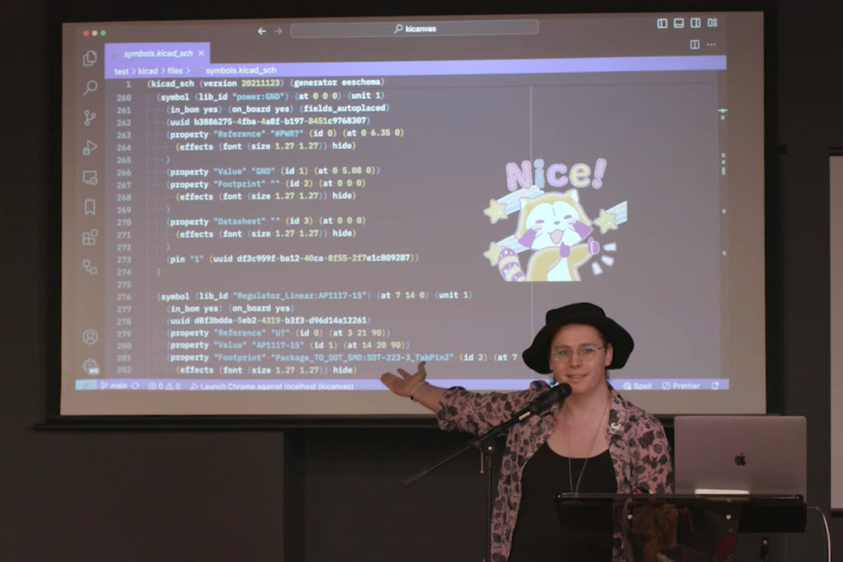 Supercon 2023: Thea Flowers Renders KiCad Projects On The Web