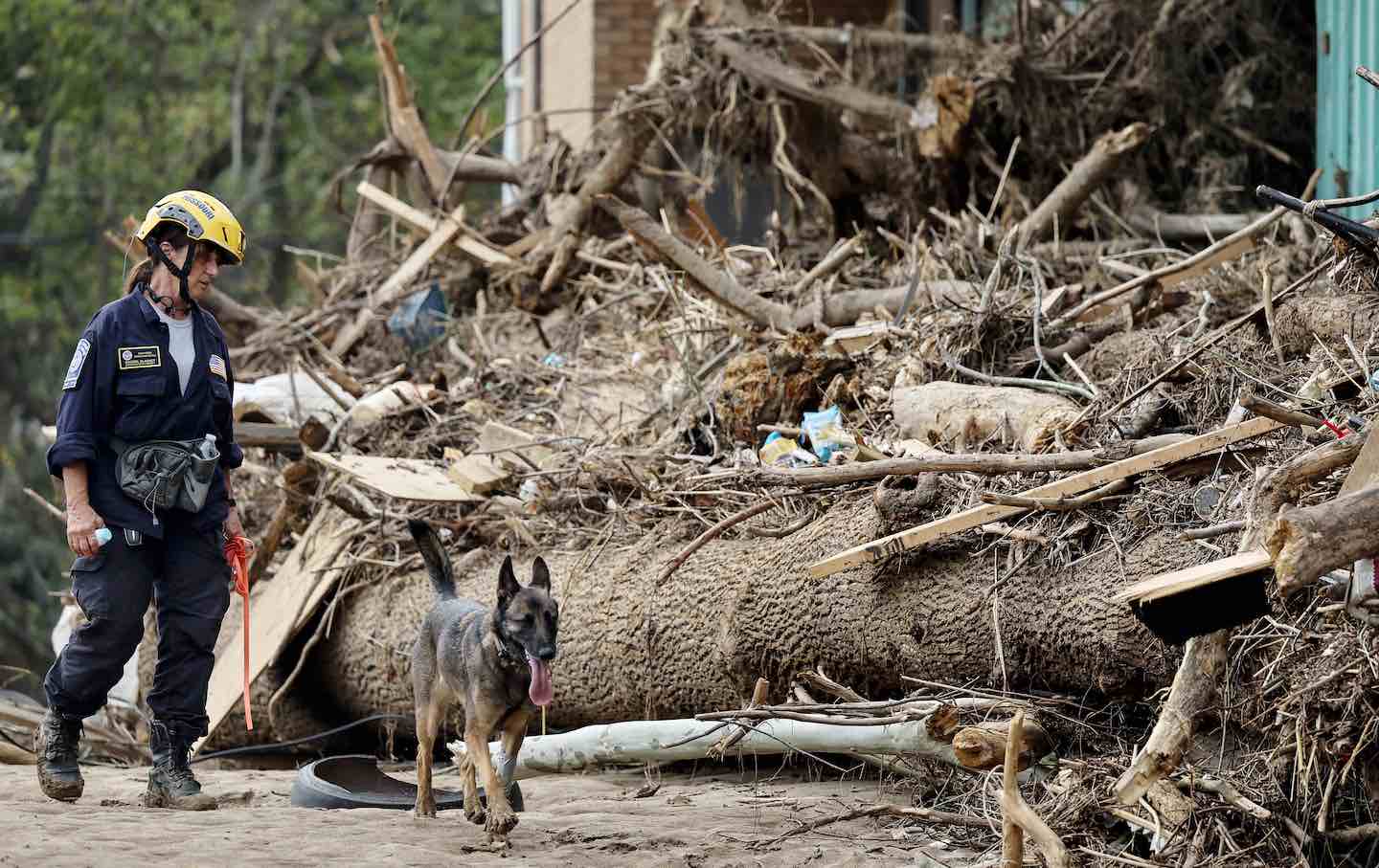 The Right Meets Hurricane Helene With a Storm of Lies