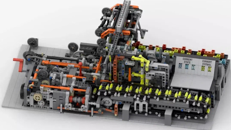 The Turing Machine Made Real, In LEGO