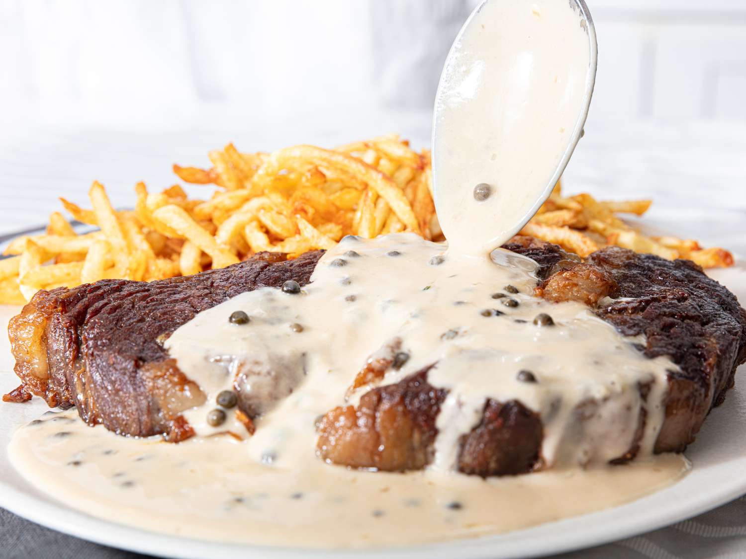 This Easy Peppercorn Sauce Will Transform Your Steak, Pork, or Chicken