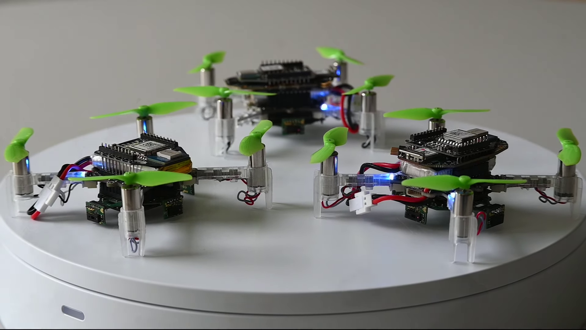 Tiny Drones Do Distributed Mapping