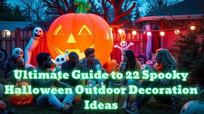 Ultimate Guide to 22 Spooky Halloween Outdoor Decoration Ideas(2024)