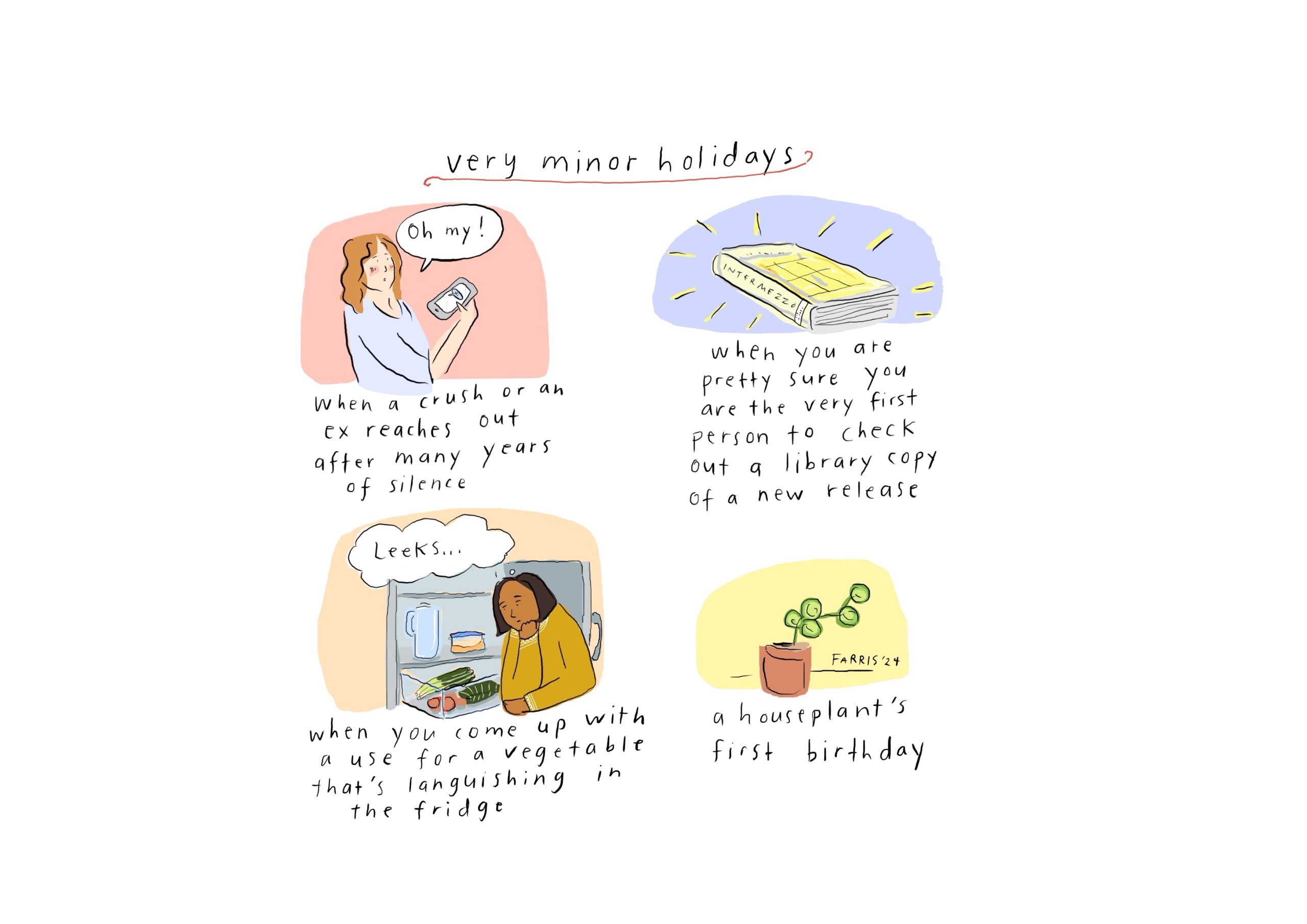 Very Minor Holidays | Cup of Jo