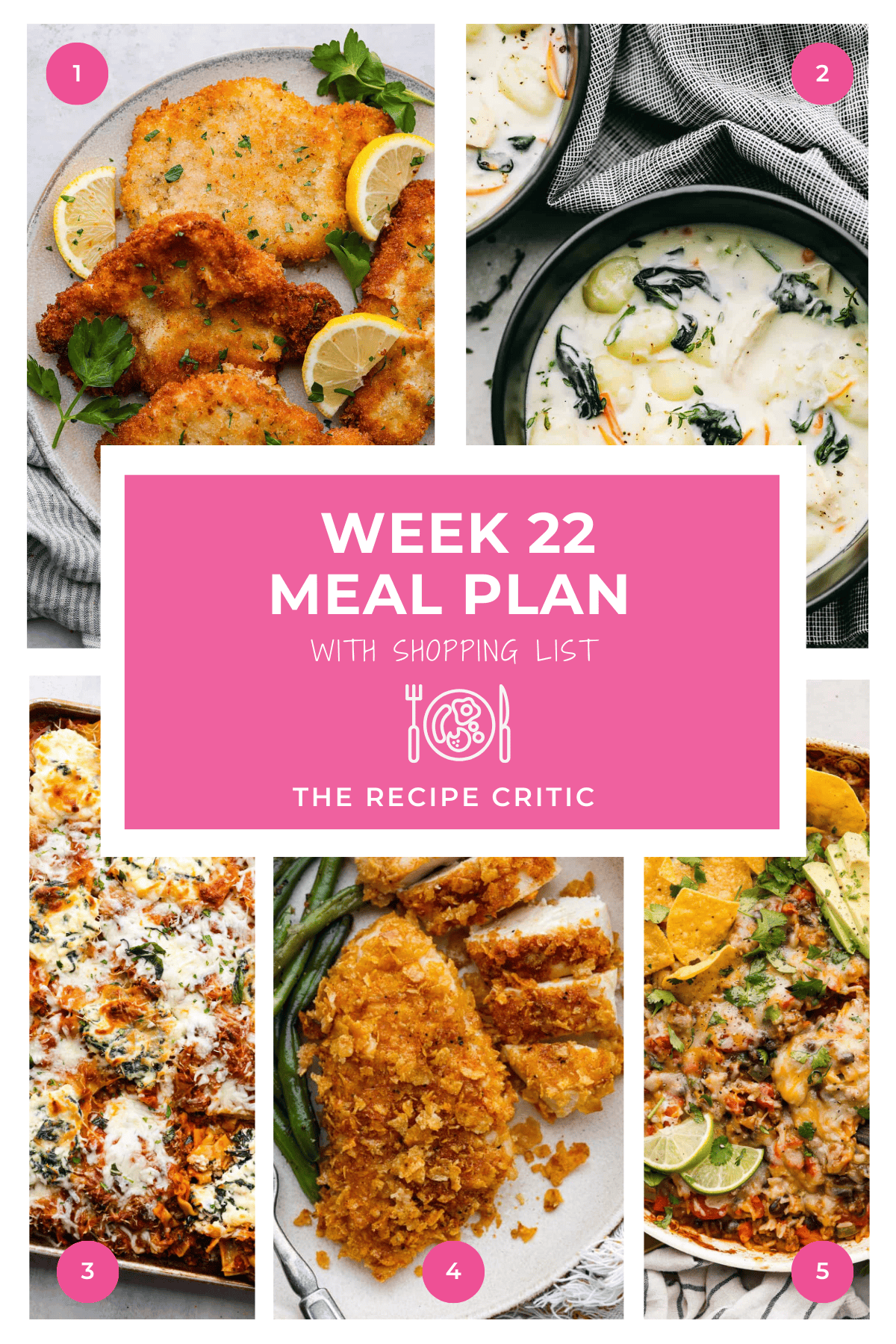 Weekly Meal Plan #22 | The Recipe Critic